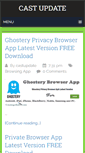 Mobile Screenshot of castupdate.com